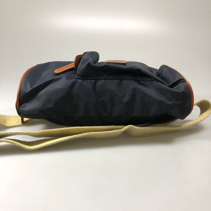 フェリージ ワンショルダーバッグ ネイビー ナイロン×レザー FELISI【AFE4】
