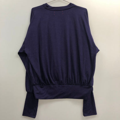 中古◆バーベルオブジェクト ロングスリーブニット パープル メンズ サイズフリー  barbell object 【AFB38】