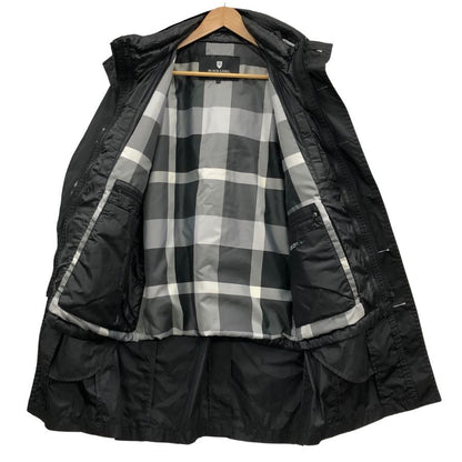 美品◆ブラックレーベル クレストブリッジ リモンタ ナイロンジャケット ブラック メンズ Lサイズ BLACK LABEL  CRESTBRIDGE LIMONTA 【AFA7】