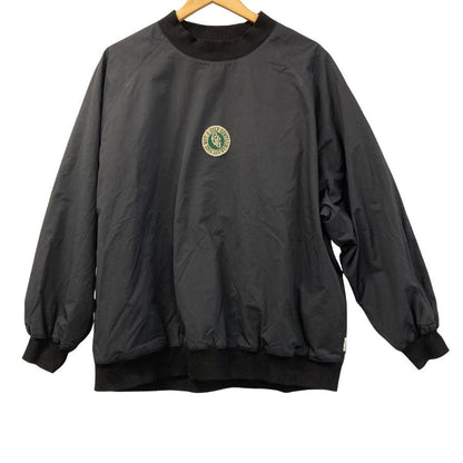 美品◆キャプテンズヘルムゴルフ ナイロンプルオーバージャケット ブラック メンズ Cph/Golf 【AFB6】