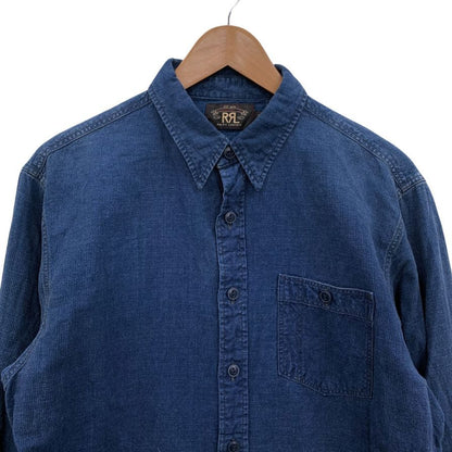 ダブルアールエル ラルフローレン デニムシャツ メンズ サイズM RRL RALPH LAUREN【LA】