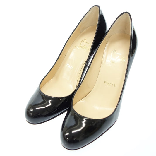 Very good condition◆Christian Louboutin pumps high heels patent leather ladies black size 35 Christian Louboutin [AFD9] 