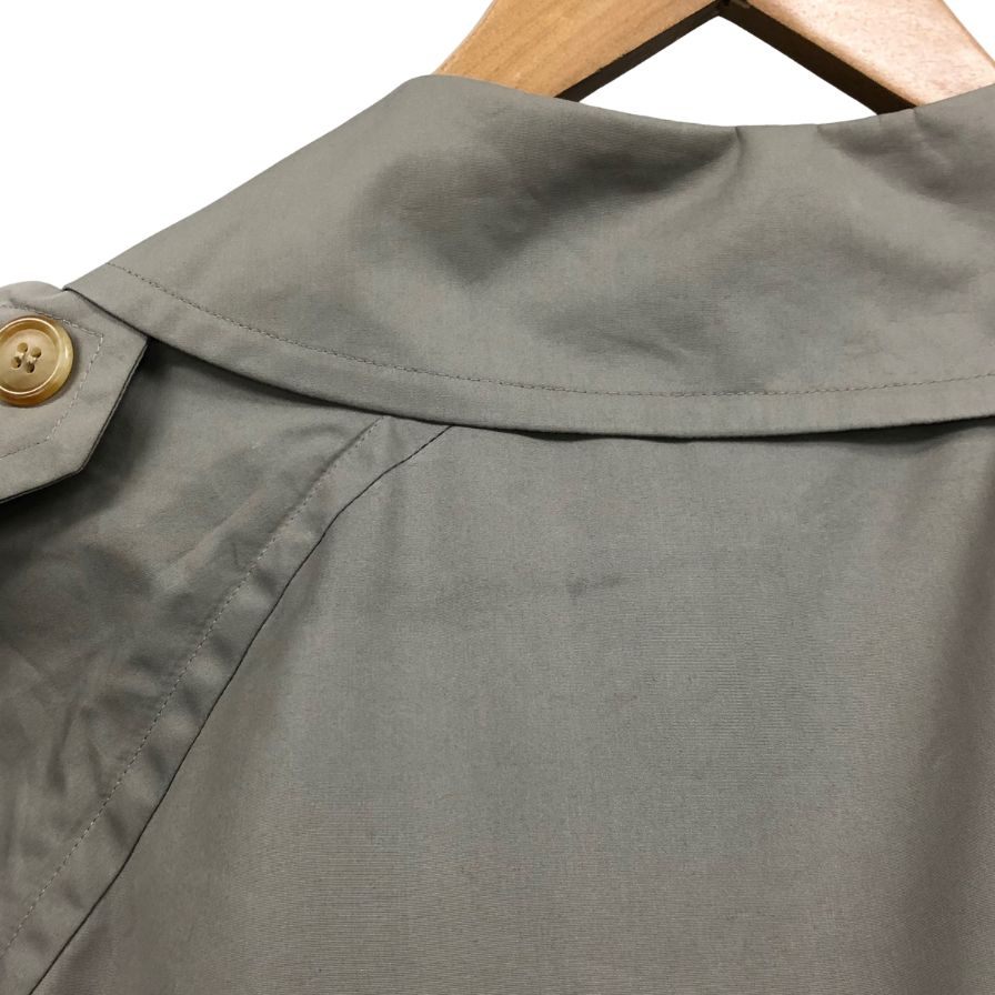 中古◆バーバリー トレンチコート 旧タグ グレージュ メンズ サイズ 175 Burberry 【AFA10】
