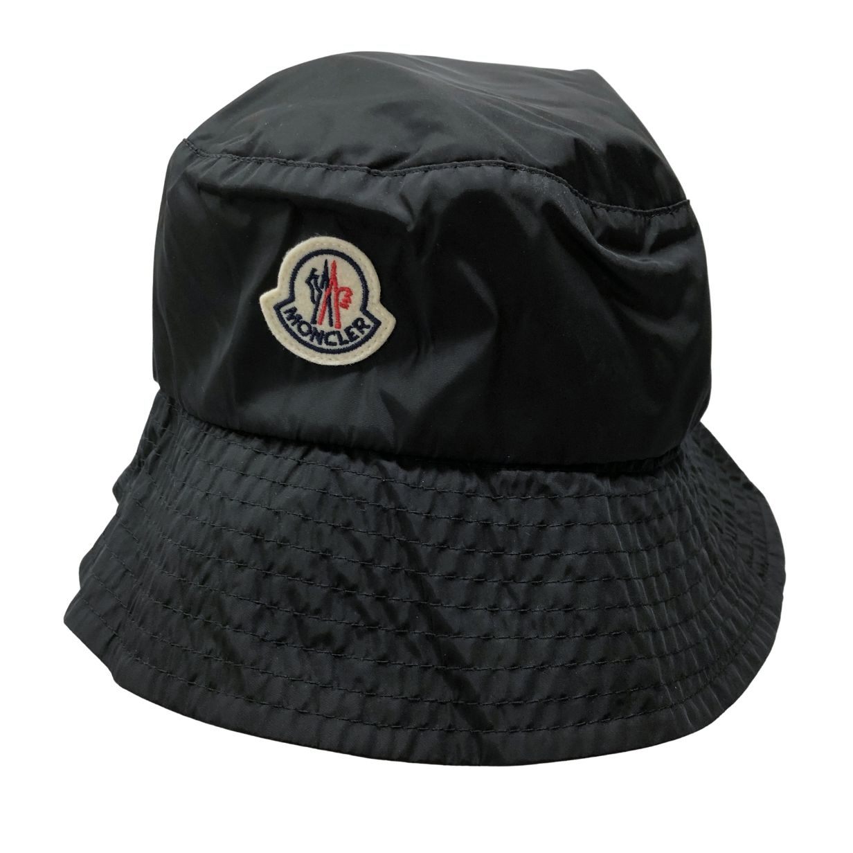 モンクレール バケットハット ナイロン 21SS ブラック サイズM H10933B00012 MONCLER