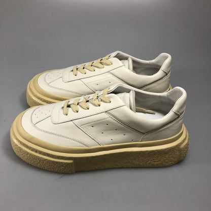 エムエムシックス スニーカー SH3WS0004 CHUNKY GAMBETTA SNEAKER サイズ41 メンズ ホワイト MM6 約26.0cm【AFD1】