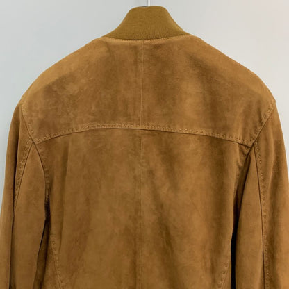 美品◆モーファー バルスタージャケット スエード ブラウン サイズ46 メンズ MOFAR 【AFG1】