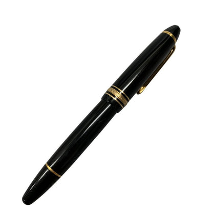 中古◆モンブラン 万年筆 マイスターシュテュック 4810 No.146 ペン先14C 585 ブラック×ゴールド MONTBLANC【AFI8】