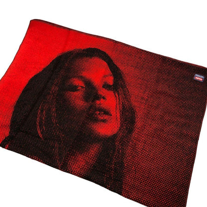 シュプリーム ブランケット ケイト モス USA製 ウール レッド  Kate Moss Blanket Supreme【AFI28】【中古】