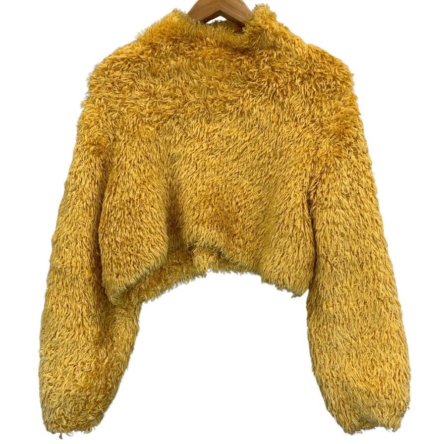 美品◆コムデギャルソン アーカイブ ショート丈ハイネックトップス ポリエステル サイズF GN-050380 AD1989 COMME des GARCONS 【AFB4】