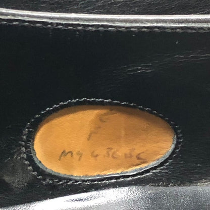 ジョセフチーニー シングルモンク レザーシューズ ブラック メンズ サイズ6 JOSEPH CHEANEY 約25.0cm【PTM5】