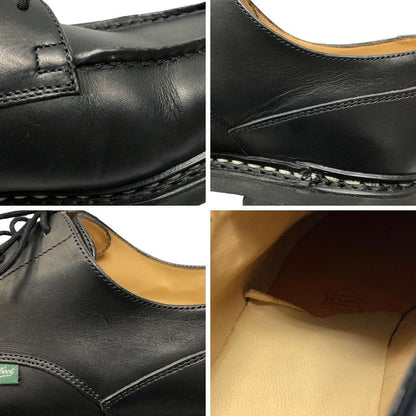 パラブーツ レザーシューズ Uチップ シャンボード メンズ サイズ7.5 ブラック Paraboot CHAMBORD 約26.5cm【AFD9】
