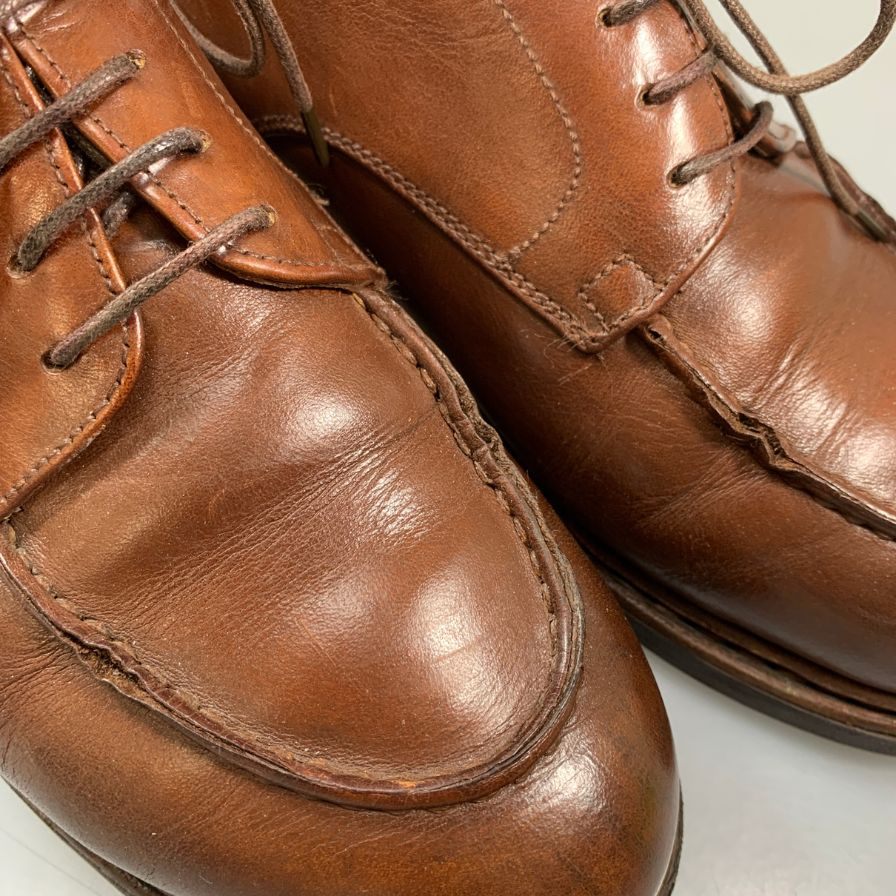 パラブーツ シャンボード Uチップ カーフ ブラウン UK6.5F メンズ Paraboot 約25.0cm【PTM】