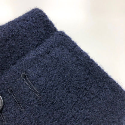 美品◆タリアトーレ ブリッラ チェスターコート ウール ダブル ロング ネイビー メンズ サイズ48 TAGLIATORE Brilla 【AFA1】