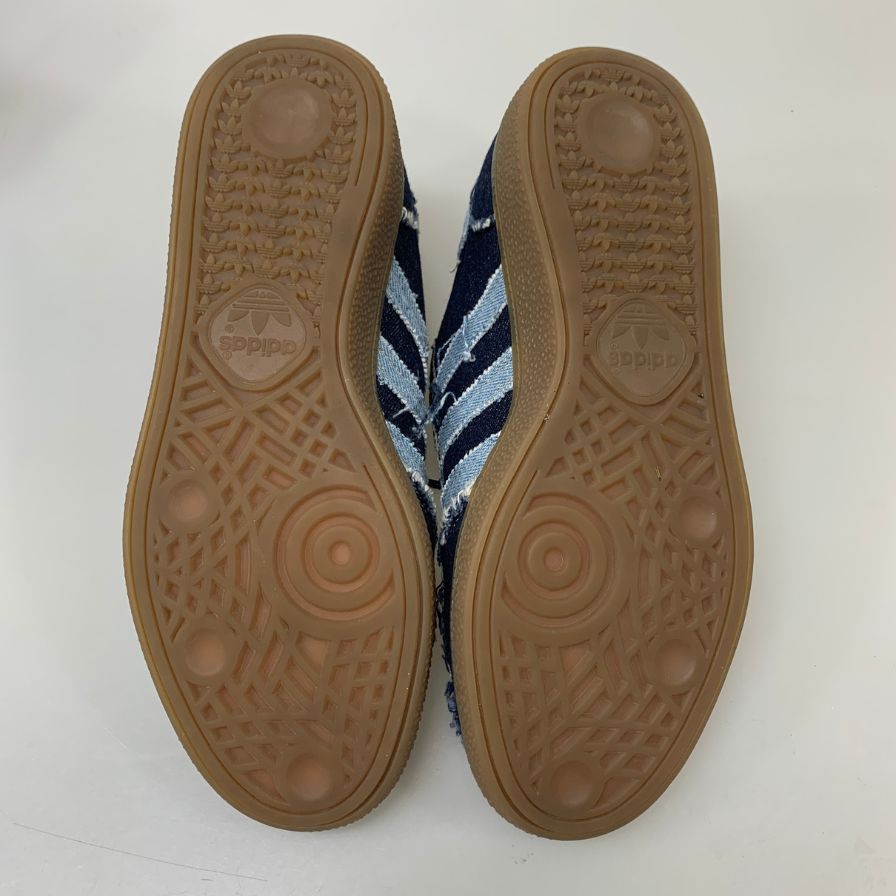 アディダス×アトモス  ローカットスニーカー ハンドボール スペツィアル LT デニム ネイビー サイズ25cm KJ5754 ADIDAS Handball Spezial 約25.0cm【AFD15】