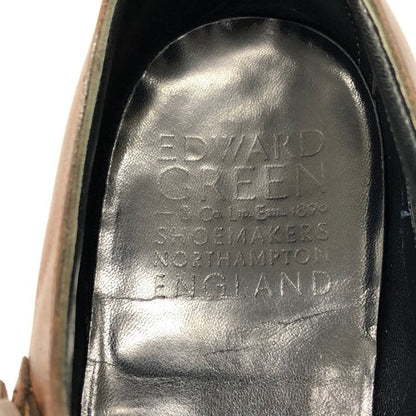 エドワード グリーン ラスト 888 ダブルモンク メンズ サイズ 6ハーフ ブラウン Edward Green ビジネスシューズ 約25.0cm【LA】【中古】