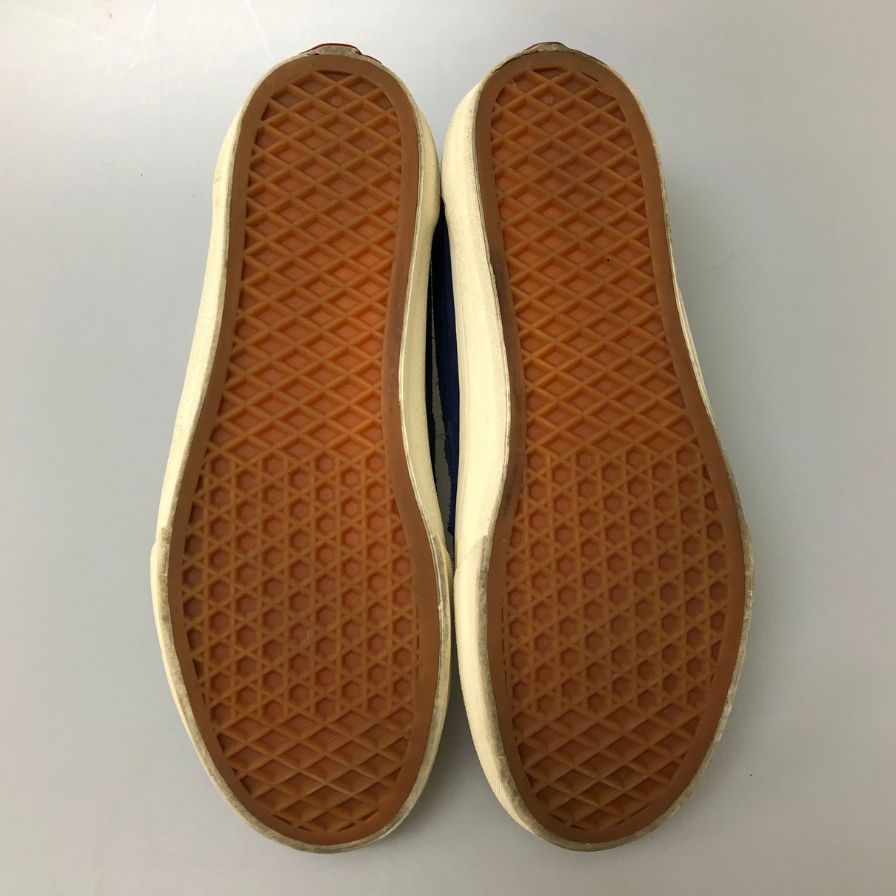 ヴァンズ スエード ローファー V96S メンズ サイズ26.5 ネイビー  Vans 約26.5cm【AFC9】