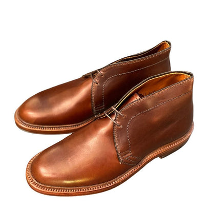 オールデン チャッカブーツ 13781 クロムエクセル メンズ サイズUS6D ブラウン ALDEN ブーツ 約24.0cm【LA】【中古】