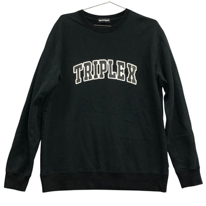 中古◆ゴッドセレクション トリプルエックス スウェット プリントロゴ ブラック GOD SELECTION XXX 【AFB19】