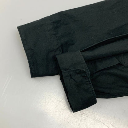 美品◆ブラック コムデギャルソン 13年製 柄 切替 シルク 長袖 シャツ メンズ Lサイズ マルチカラー  BLACK Comme des Garçons 【AFB20】