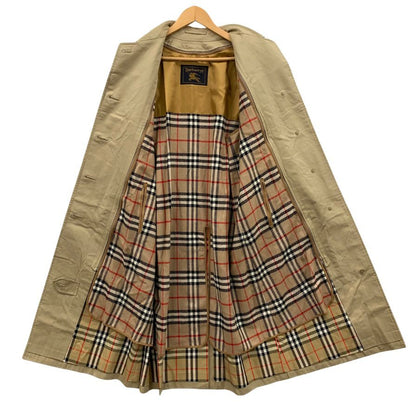 中古◆バーバリーズ ステンカラーコート FDA77-931 レディース サイズ9AR ベージュ Burberry's 【AFA24】