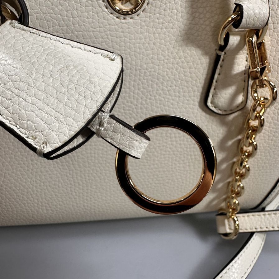 マイケルコース ショルダーバッグ シャンタル レザー ホワイト レディース MICHAEL KORS【AFE5】
