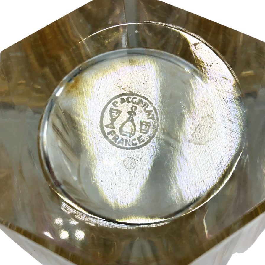 バカラ ロックグラス タンブラー クリスタル Baccarat【AFI28】【中古】