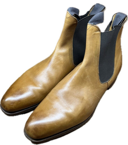 Very good condition ◆ Edward Green Side Gore Boots New Market 808 Last Men's Brown UK10E EDWARD GREEN NEWMARKET [LA] 