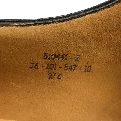 ジェイエムウエストン レザーシューズ 547 ホールカット パンチド ブラック メンズ サイズ9.5 J.M.WESTON ビジネスシューズ 約28.0cm【LA】【中古】