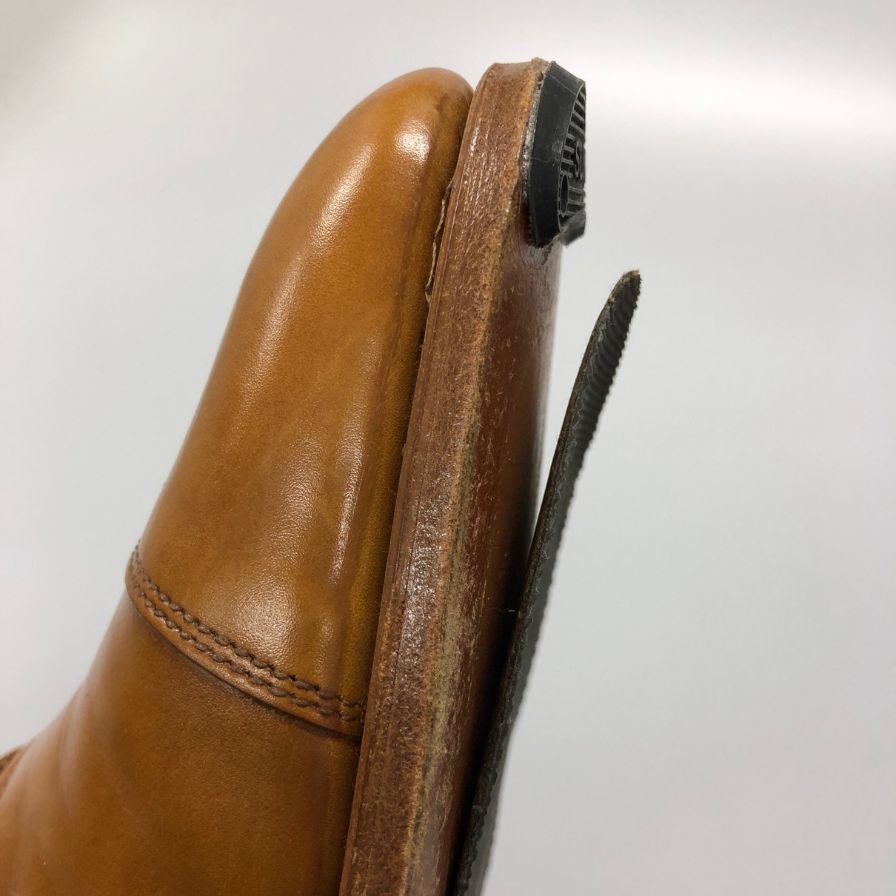 ジョンロブ レザーシューズ シティ2 カーフ ストレートチップ 7000ラスト サイズUK6.5E ブラウン JOHN LOBB CITY ビジネスシューズ 約25.0cm【LA】【中古】