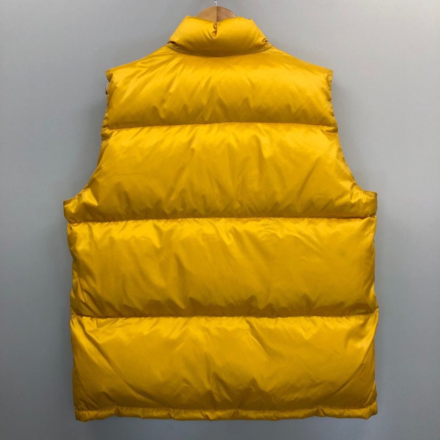 極美品◆シエラデザインズ ビームスプラス別注 ダウンベスト イエロー メンズ サイズL sierra designs×BEAMS＋ 【AFA9】