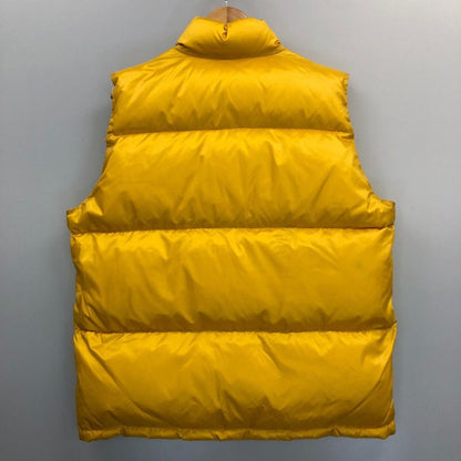 極美品◆シエラデザインズ ビームスプラス別注 ダウンベスト イエロー メンズ サイズL sierra designs×BEAMS＋ 【AFA9】