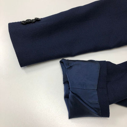 中古■タリアトーレ ジャケット 2B シングル ウール100%  REDA生地 1SMCS22K メンズ ネイビー サイズ44/R TAGLIATORE 【AFA17】