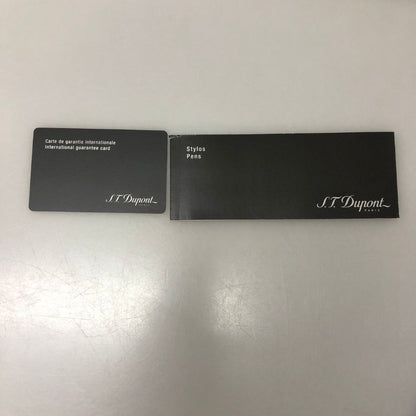 デュポン 万年筆 ラインD エタニティ ファイヤーX ペン先14K Fニブ シルバー系 S.T. Dupont【AFI6】
