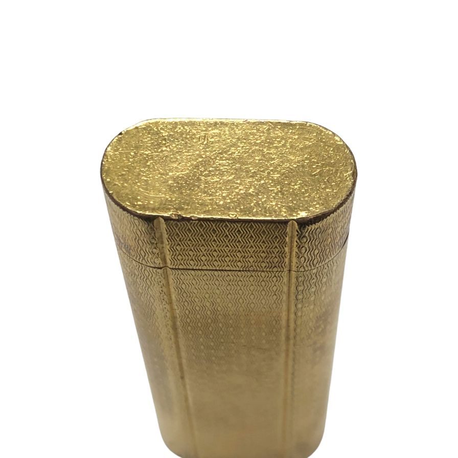 カルティエ ライター ゴールド オーバル  ガスライター Cartier