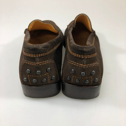 トッズ ドライビングシューズ スエード ブラウン サイズ36.5 レディース TOD'S 約23.5cm【AFC52】