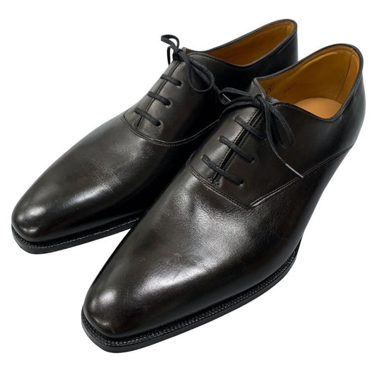 ジョンロブ レザーシューズ ベケッツ ストレートチップ カーフ ブラック UK11E メンズ 革靴 JOHN LOBB BECKETTS CALF ビジネスシューズ 約29.5cm【LA】【中古】