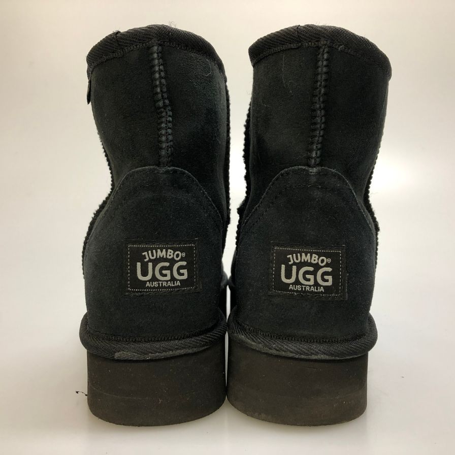 アグ ムートンブーツ M CLASSIC MINI サイズ9 ブラック メンズ UGG 約27.0cm【AFD7】