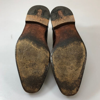 ジョンロブ プレーントゥ  OSAKA 2002 プレーントゥ カーフ ブラウン サイズUK7E JOHNLOBB ビジネスシューズ 約25.5cm【LA】【中古】