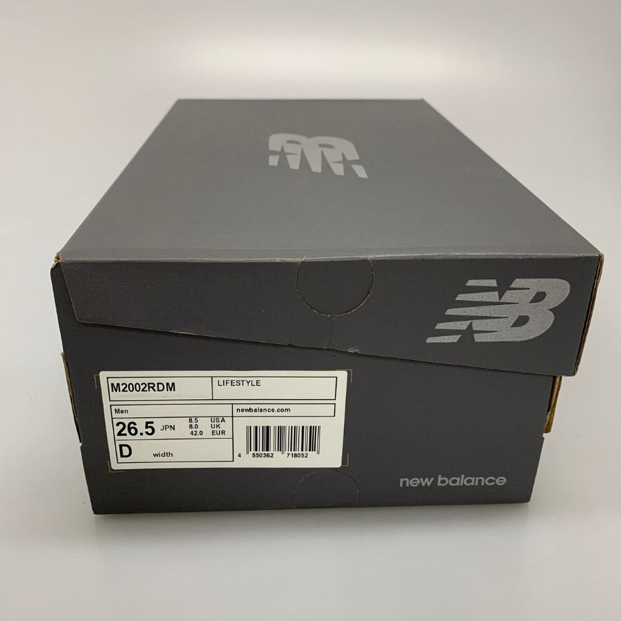 ニューバランス ローカットスニーカー M2002RDM スウェード×メッシュ グレー メンズ サイズ26.5cm New Balance 約26.5cm【AFD13】