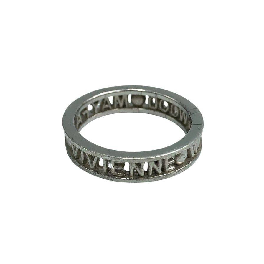 VivienneWestwood スクエア　リング　シルバー925 ヴィンテージ 超希少色/廃盤VivienneWestwood オーブ/スクエアボックスリングL