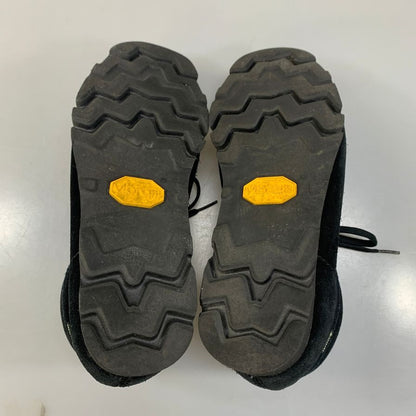 クラークス デッキシューズ ワラビー スエード クレープソール メンズ ブラック サイズ25.5cm CLARKS 約25.5cm【AFC45】