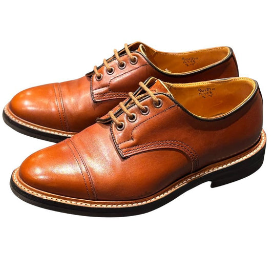 トリッカーズ レザーシューズ ストレートチップ M798 カーフ サイズUK8 メンズ ブラウン Tricker’s ビジネスシューズ 約26.5cm【LA】【中古】