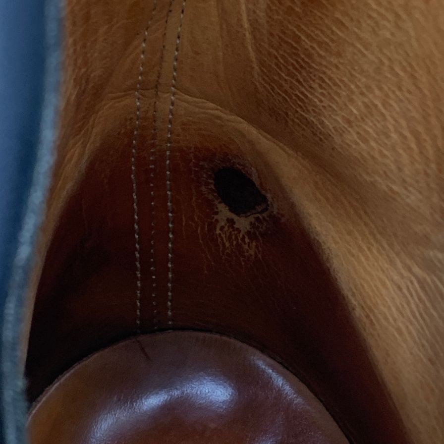 シュニーダーライディング ジョッパーブーツ  メンズ サイズ 8 ハーフ ブラック SCHNIEDER RIDING BOOTS 約26.5cm【AFF13】