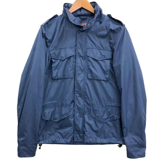 中古◆アスペジ ジャケット MINIFIELD VENT M65 ミリタリー ナイロン メンズ ブルー サイズ XS ASPESI 【AFB37】