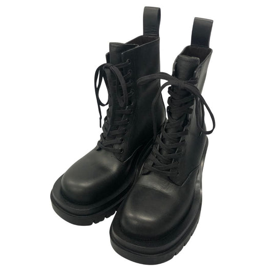 ボッテガヴェネタ ブーツ LUG ANKLE ブラック サイズ36 レディース BOTTEGA VENETA 約22.5cm【AFD8】