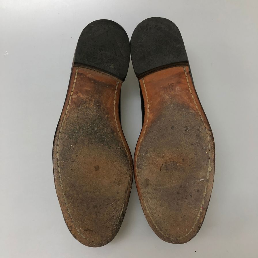 アレンエドモンズ キルトローファー カーフ ブラック メンズ サイズ US9.5B ALLEN EDMONDS 約27.5cm【AFC4】