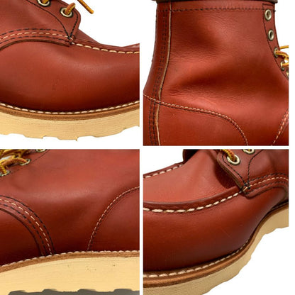レッドウィング ビームス チャッカブーツ アイリッシュセッター 半円犬タグ 9876 復刻 メンズ サイズ9E  赤 REDWING 約27.0cm【AFD5】
