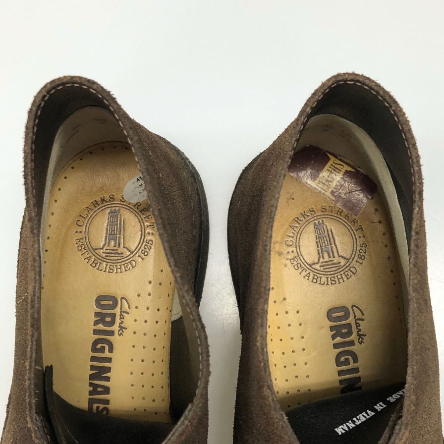 クラークス デザートブーツ ブラウン サイズUS9.5 メンズ Clarks 約27.5cm【AFC31】