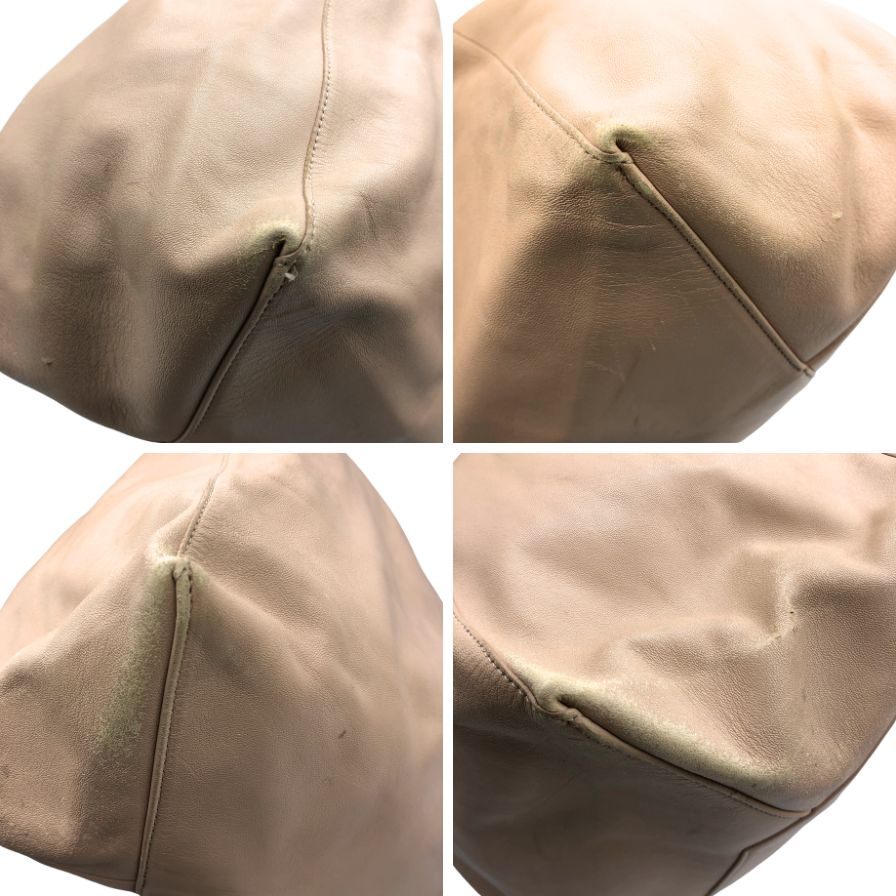 セリーヌ ホリゾンタルカバ レザー トートバッグ ピンク レディース フィービー期 CELINE horizontal cabas【AFE8】