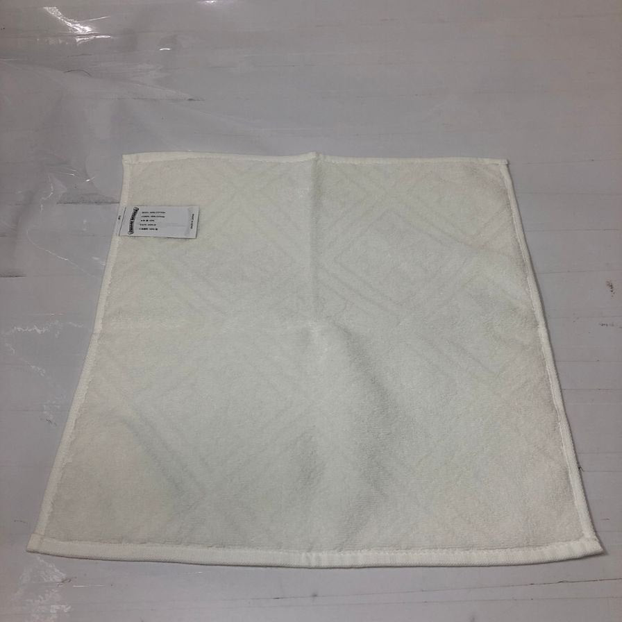 クロムハーツ フェイスタオル ホワイト CHROME HEARTS FACE MATH PLUS【AFI14】【中古】